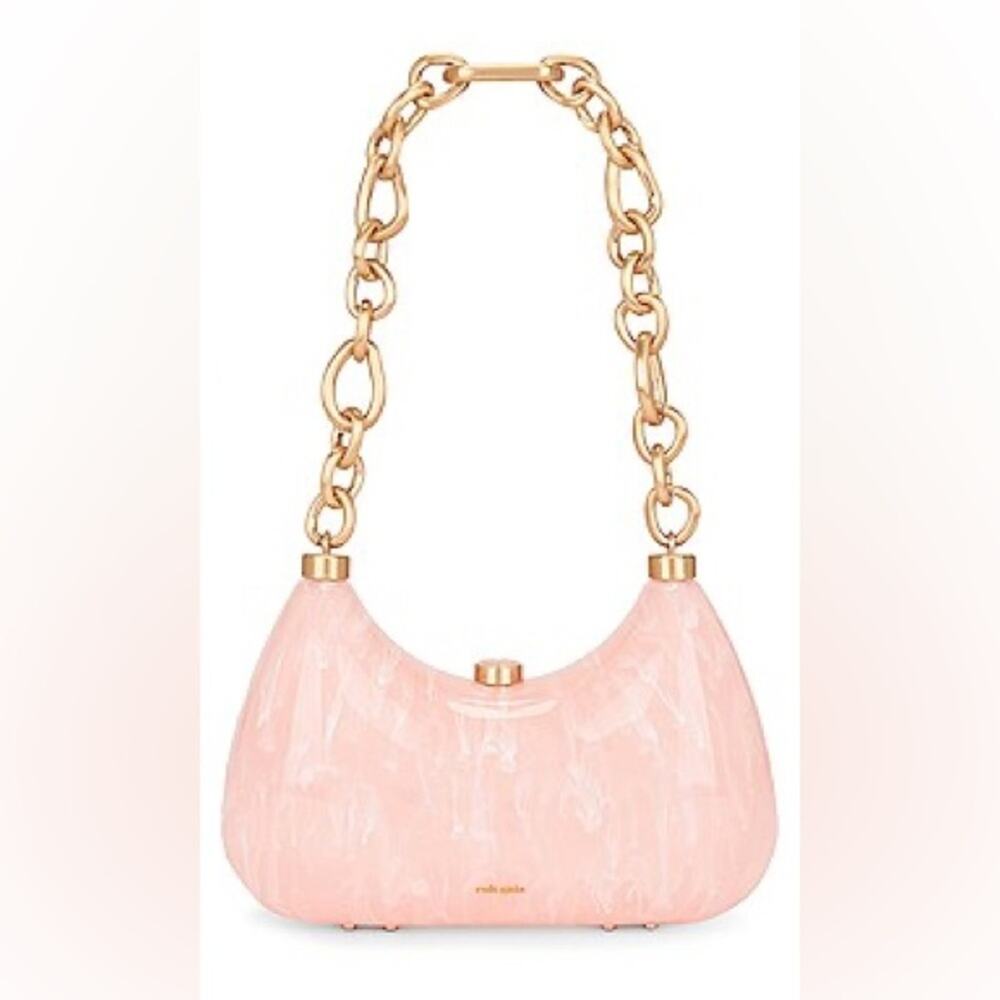 Cult Gaia Jolie Shoulder Bag in Pink